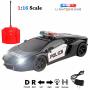 Rc Police Car Remote Control Police Car With Lights And Siren For Kids Rechargeable Rc Racing Vehicle For Boys And Girls