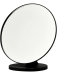 Black Round Mirror - None Black