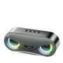 Wireless Bluetooth Speaker With Rgb Lights Deep Bass & Hi-fi Sound