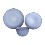 12 Pcs Grey blue Dinner Set