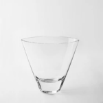 Krosno - Clear Vase Medium Oval 22CM H X 23CM W X 12CM W