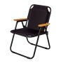 Camping Chair Black Folding Bench Chair Seating Camp Chairs