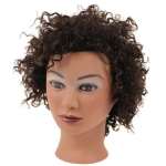 Mannequin Head With Female Ethnic Hair