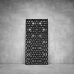 Laser Cut Screen - Design 113 - 1040 X 535 X 20 Matt White Outdoor