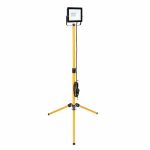 Eurolux 20W LED Portable Floodlight With Tripod – Black And Yellow