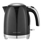 1L Black Plastic Kettle - BS-1LPK-BK