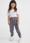 Joggers - Mauve block-coloured