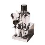 FUSION5 Fusion Mixology Cocktail Set Silver