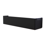 Mila Box Shelf 550MM - Black