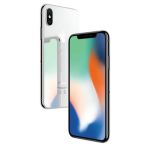 Apple Iphone X 64GB Certified Pre-owned- Good Quality + Nova-il Case - Silver