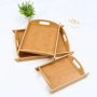 Set Of 3 Bamboo Serving Tray Tray Serving Set