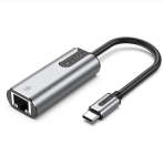 Vention Usb-c To Gigabit Ethernet Adapter 0.15M Gray Aluminum