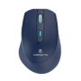 Volkano Chrome Series 2.4GHZ Wireless Ergonomic Mouse - Blue