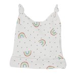 Babes & Kids Little Acorn Rainbow Cotton Beanie - 3-6 Months