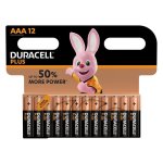 Duracell Battery Plus Alkaline Aaa 12 Pack Livestainable