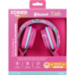 Pink Kids Foldable Bluetooth Headphones