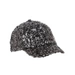 K signature Sequin Cap – Herringbone Sequins