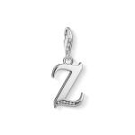 Charm Pendant Letter Z Silver
