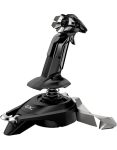 Genius Maxfire F27 USB Flight Joystick Black Flight Simulator USB Connectivity Spring-centred Base Tri-leg Stable Base Gx Gaming