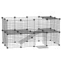 36 Panels Pet Playpen Small Animal Playpen Animal Fence Pet Premium Villa