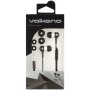 Volkano Stannic Series With MIC In Ear Headphones Black