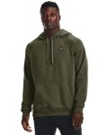 Men's Ua Rival Fleece Hoodie - Marine Od Green Light Heather XL