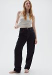 Curvy Fit Barrel High Jeans - Blue