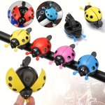 Colorful Ladybug Bike Bell - Aluminum Alloy Modern Style For Mountain & Road Bicycles