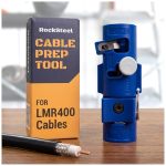 LMR400 Cable Prep Stripping Tool All-in-one Coax Cable Stripper & Trimming Tool For 3 8" Lmr 400 Coaxial Connector Preparation.
