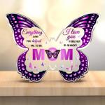 Gifts For Mom Birthday Gifts For Mom Butterfly Shaped Purple Butterfly Acrylic Plaque Perfect Gifts For Birthday Christmas Thank