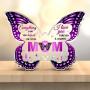 Gifts For Mom Birthday Gifts For Mom Butterfly Shaped Purple Butterfly Acrylic Plaque Perfect Gifts For Birthday Christmas Thanksgiving Mothers Day