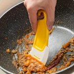 1 2PC Silicone Pan Scraper Dish Cleaning Spatula Bowl Scraper Dish Scraper Non Stick Kitchen Cleaning Scraper Kitchen Gadgets Ki