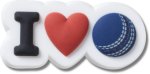 I Heart Cricket Jibbitz - Multi Osfa