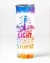 Be The Light 20OZ Insulated Skinny Tumbler Sublimation With Straw 010