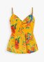 Print V-neck Top