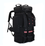 130L Extra Large Waterproof Outdoor Backpack - Black