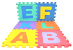 Eva Mats Alphabet 26 Pce