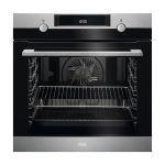 AEG 60CM 71L Built-in Stainless Steel Oven - BEK435220M