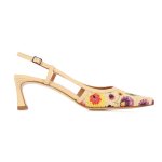 Floral Slingbacks -multi