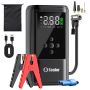 Jump Starter With Air Compressor - 12V Emergency Use