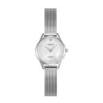 Smykke - Stainless Steel Mesh Strap Silver Dial Watch V297SXCWMC