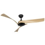 Frostfall Wooden 3 Blade Ceiling Fan