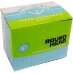 Nexx Brass Paper Fasteners - No. 8 75MM 100 Pack - Round Head