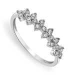 White Gold 0.09CT Diamond Occasion Eternity Ring