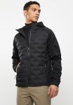Mountain Hybrid Zip Hood - Black