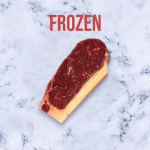 AVG 1 Grass Fed Free Range Beef Rump Steak Dry Aged 14 Days 300G