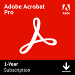 Adobe Acrobat Pro 1 Year Subscription Esd Za - Braintree Shop
