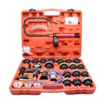 Zs - 28 Piece Radiator Pressure Tester - Vacuum Cooling System Kit