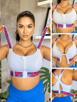 High Impact Bra - Luxe Series - Graffiti - 4XLARGE