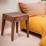 Bergen Wooden Bedside Table